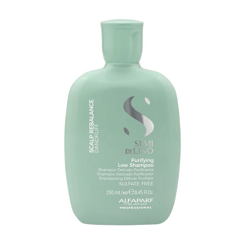 Zachte reinigende shampoo voor droge en vette roos Scalp Semi Di Lino 250ml