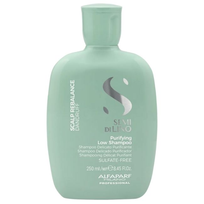 Zachte reinigende shampoo voor droge en vette roos Scalp Semi Di Lino 250ml
