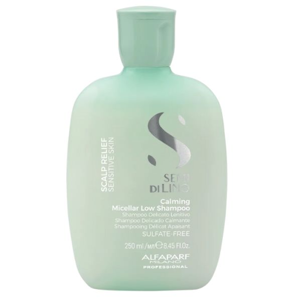 Zachte kalmerende shampoo Scalp Semi Di Lino 250ml