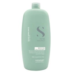 Zacht herstellend shampo voor vet haar 1000ml Scalp Semi Di Lino