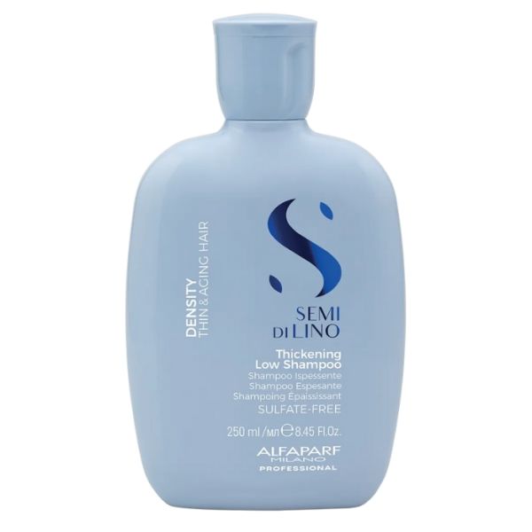 Dikmakende densiteit shampoo Density Semi Di Lino 250ml Dikmakende densiteit shampoo Density Semi Di Lino 250ml