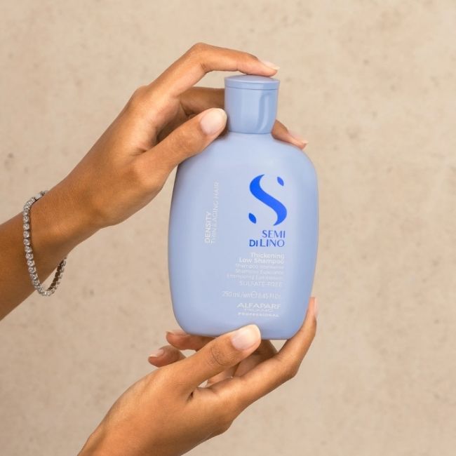 Champô de densidade espessante Density Semi Di Lino 250ml