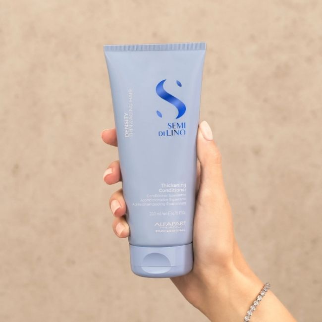 Após-Shampooing densidade espessante Density Semi Di Lino 200ml