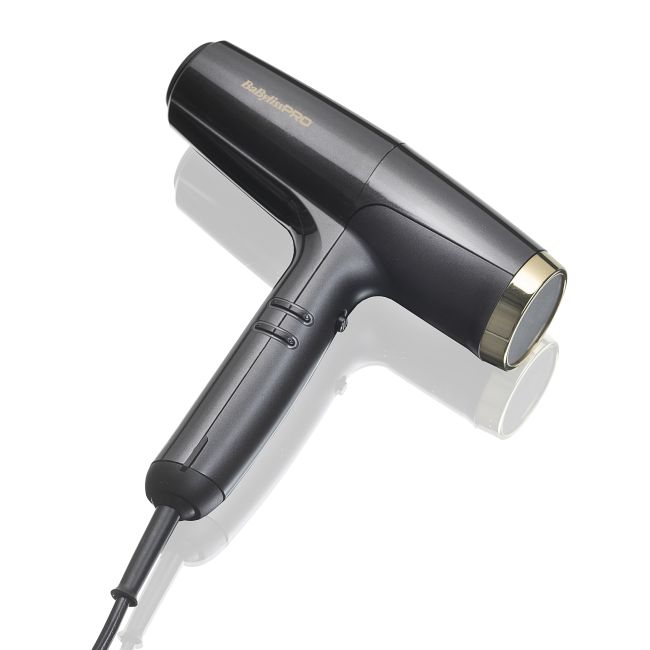 Föhn FALCO Ionic Grijs + Goud 2000W Babyliss Pro