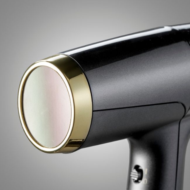 Föhn FALCO Ionic Grijs + Goud 2000W Babyliss Pro