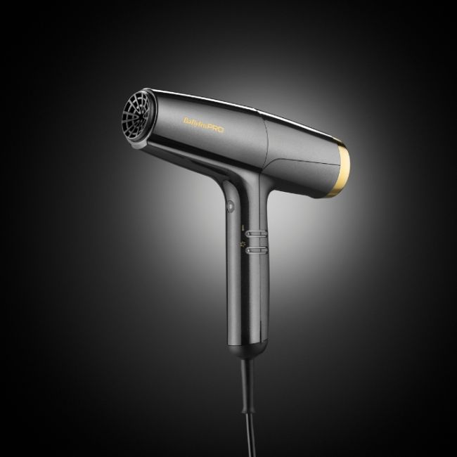 Föhn FALCO Ionic Grijs + Goud 2000W Babyliss Pro