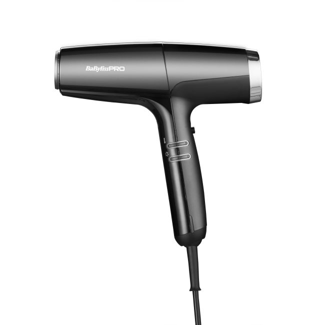 FALCO (noir+argent) 2000W - 388g - Ionic2 embouts (4x70 + 6x60) + Diffuseur - garantie 2 ans