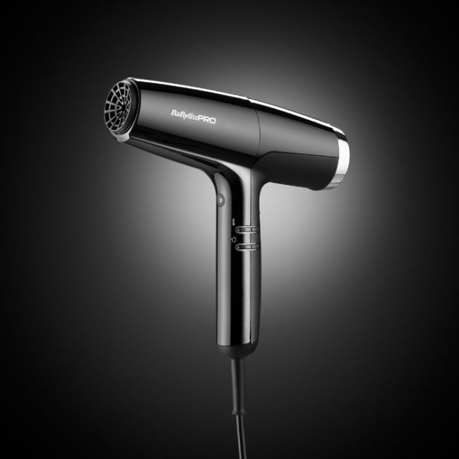 FALCO (noir+argent) 2000W - 388g - Ionic2 embouts (4x70 + 6x60) + Diffuseur - garantie 2 ans