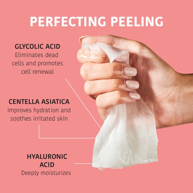 Masque peeling voor het gezicht Perfect Skin met glycolzuur Iroha Nature