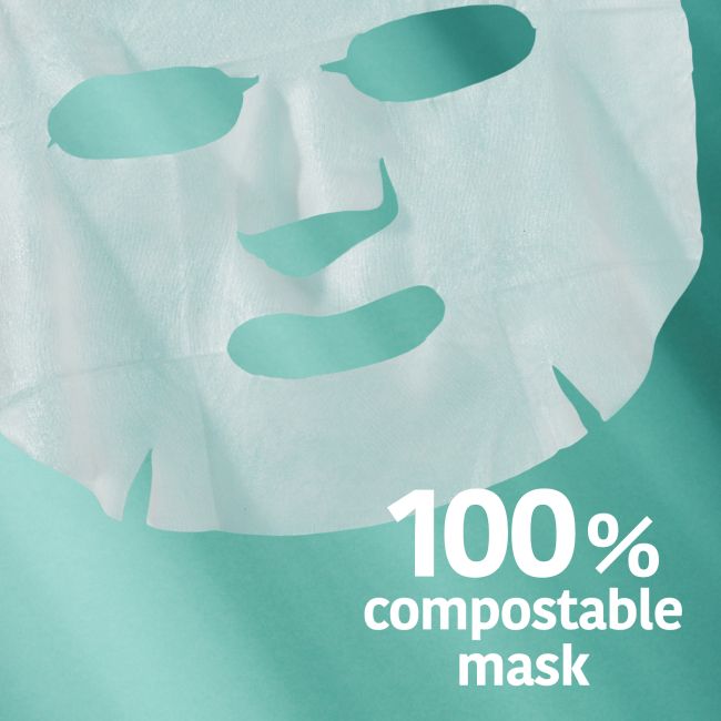 Máscara facial de tecido detox IROHA