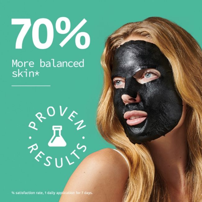 Máscara facial de tecido detox IROHA