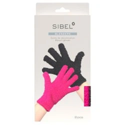 copy ofBox of 100 Latex Gloves Black Size S
