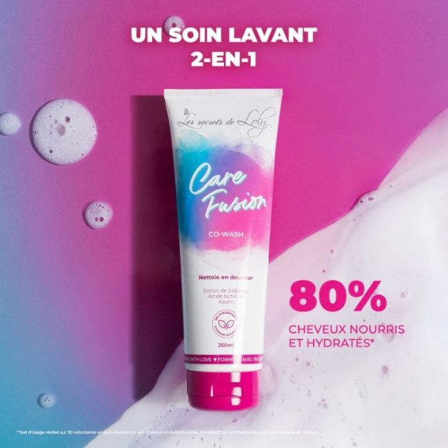 Crème shampoo Care Fusion Les Secrets de Loly 250ml
