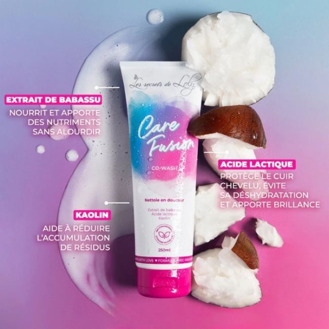 Crème shampoo Care Fusion Les Secrets de Loly 250ml