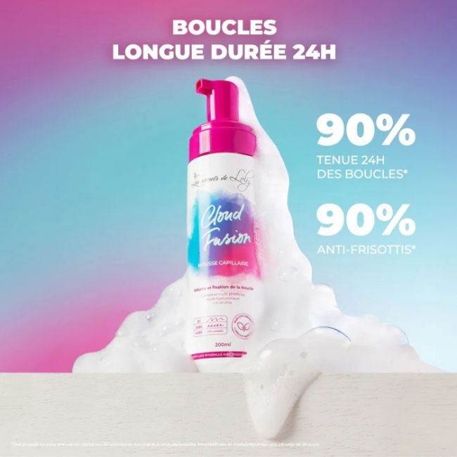 Mousse haarstyling Cloud Fusion Les Secrets de Loly 200ml