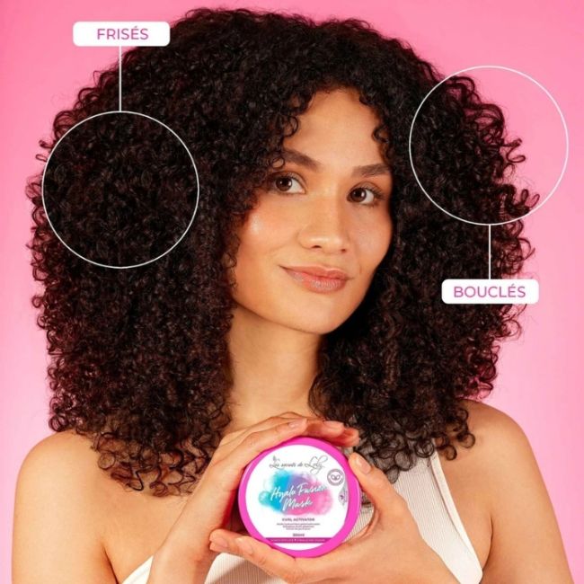 Krulactiverende masker Hyalu Fusion Les Secrets de Loly 300ml