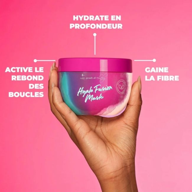 Krulactiverende masker Hyalu Fusion Les Secrets de Loly 300ml