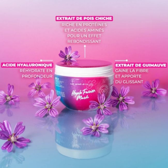 Krulactiverende masker Hyalu Fusion Les Secrets de Loly 300ml