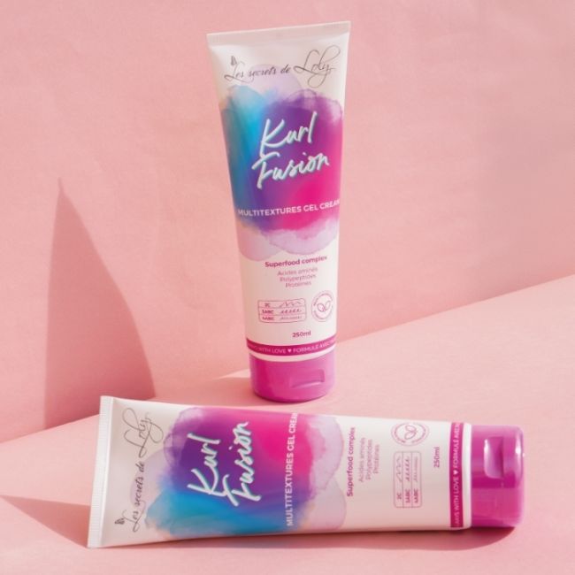 Gel crema peinadora hidratante y nutritiva kurl Fusion Los Secretos de Loly 250ml