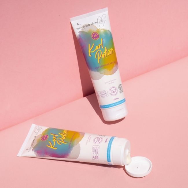 Crème Leave In definitief en hydraterend kurl Potion Les Secrets de Loly 250ml
