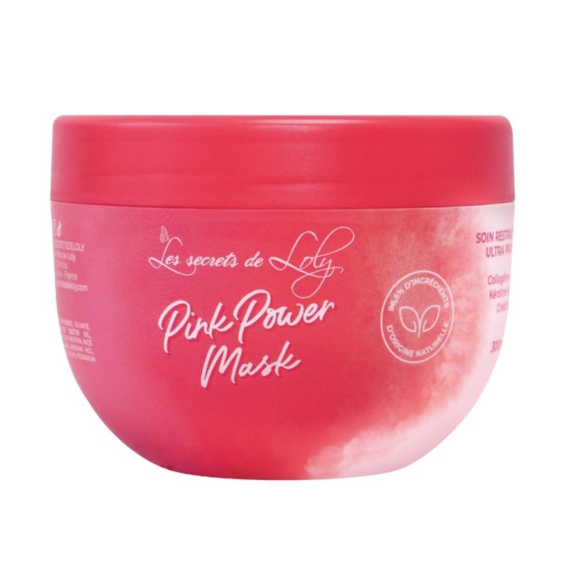 Máscara reestruturante Pink Power Les Secrets de Loly 300ml