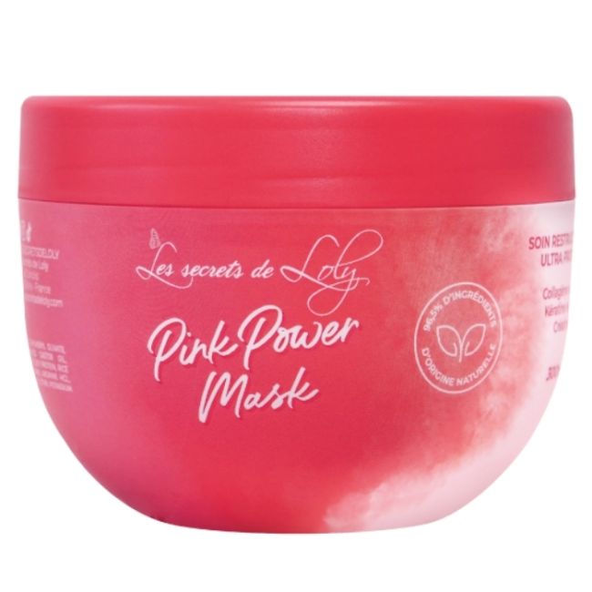 Máscara reestruturante Pink Power Les Secrets de Loly 300ml