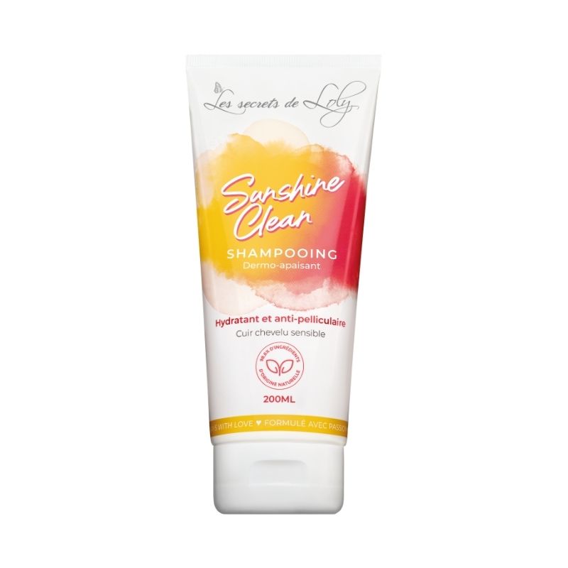 Shampoo voor gevoelige hoofdhuid Sunshine Clean Les Secrets de Loly 200ml