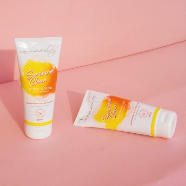 Shampoo voor gevoelige hoofdhuid Sunshine Clean Les Secrets de Loly 200ml