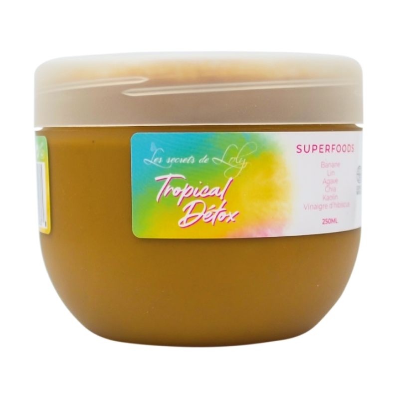 Cuidados 4-em-1 purificante lavante e transição Tropical Detox Os Segredos de Loly 250ml