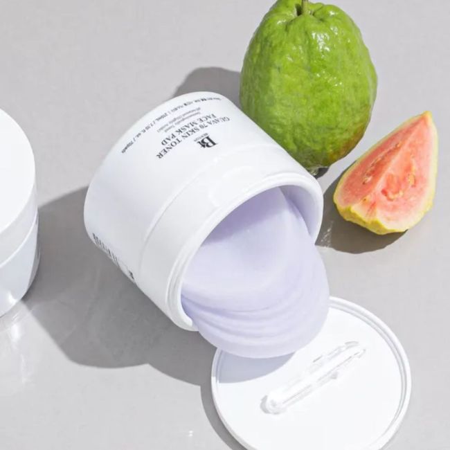 Hydraterende schijven Guava 70 Huidtoner gezichtsmasker pad Benton 210ml