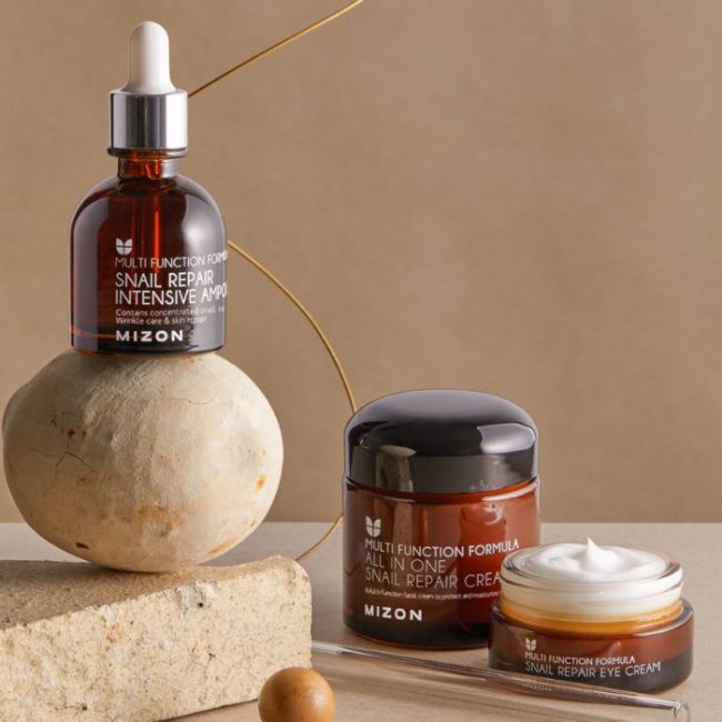 Crème leve com secreção de caracol All in one Mizon 75g