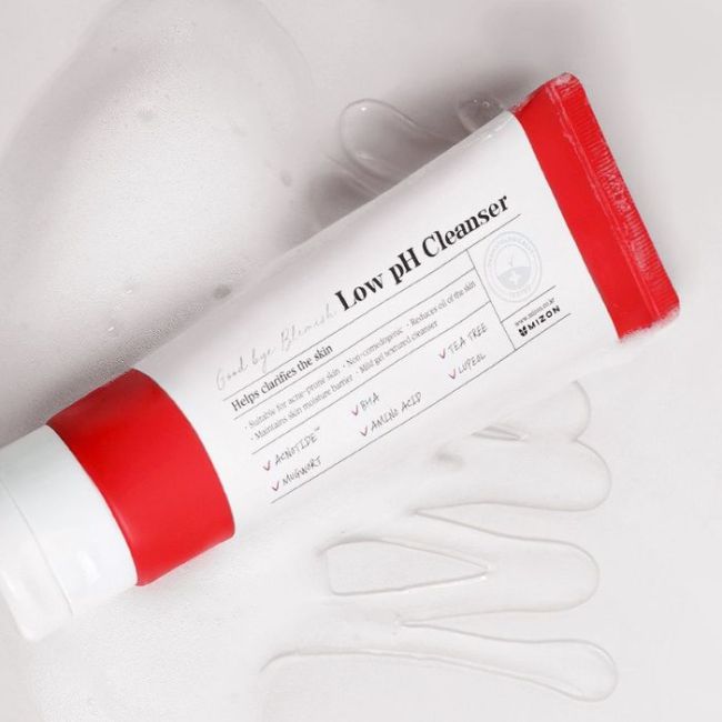 Tónico de limpeza com baixo pH Good bye blemish Mizon 100ML