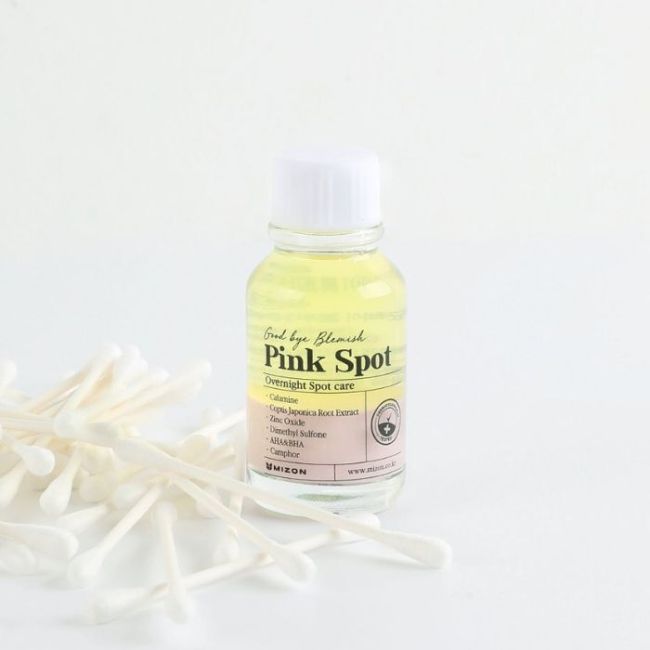 Soin ciblé van nacht anti-puistjes Good bye blemish Mizon 19ML