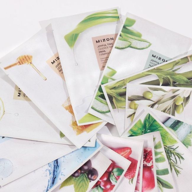 Beschermend masker met groene thee Joyful time Mizon 23g