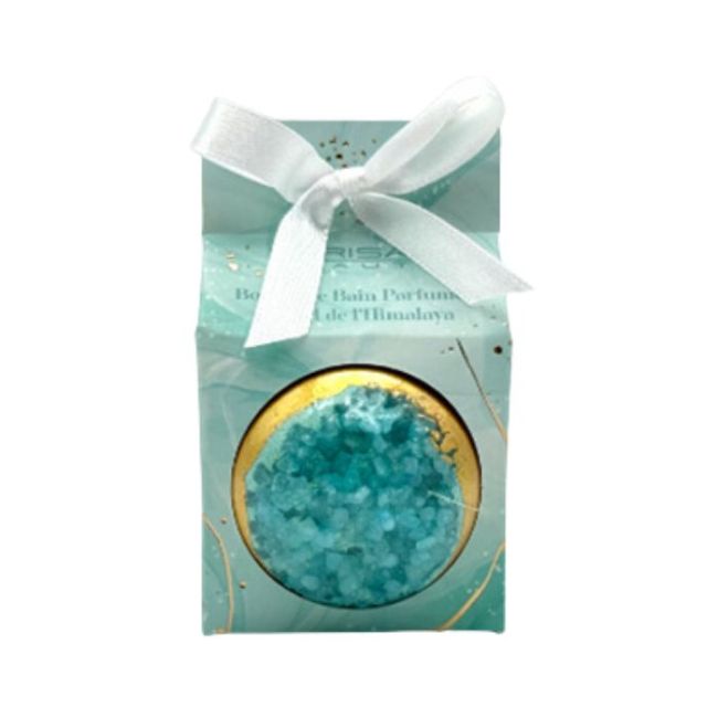 Bomba de banho com cristais marinhos azuis Parisax 80g