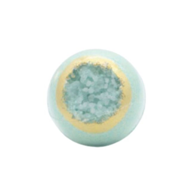 Badbombe met blauwe zee kristallen Parisax 80g