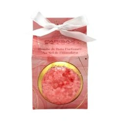 Bomba de baño con cristales marinos rosa Parisax 80g