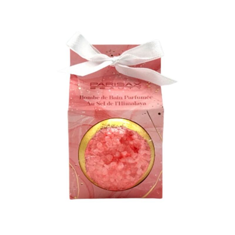 Badbomber met roze zeezout Parisax 80g