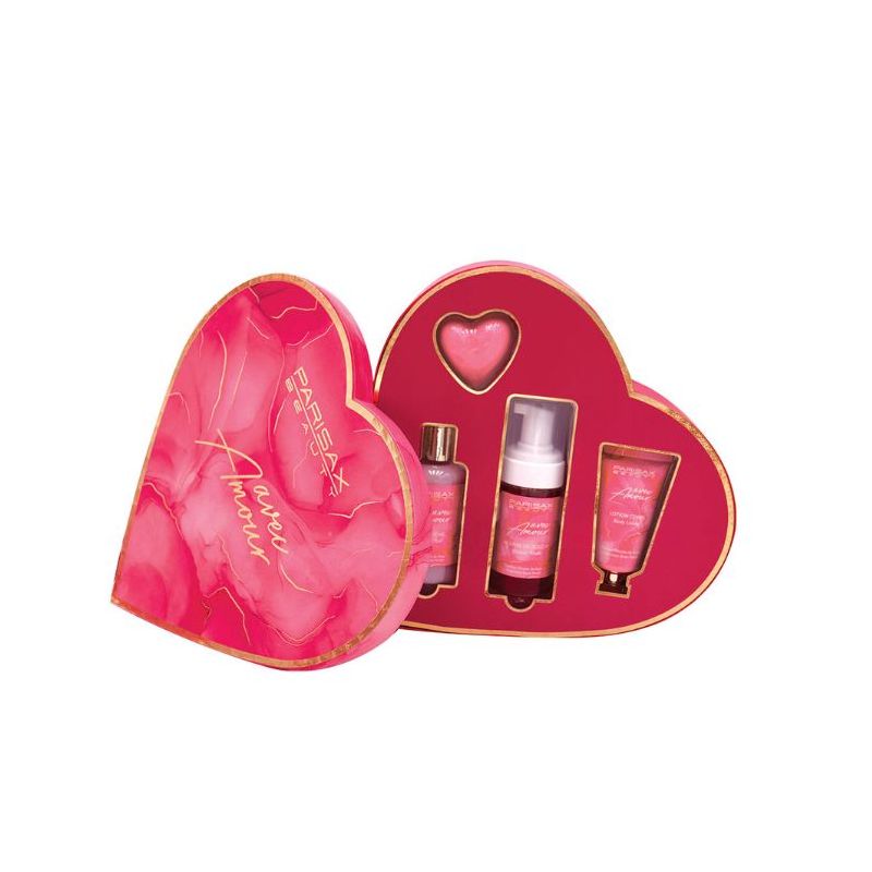Cadeau set hart lichaamsverzorging Parisax
