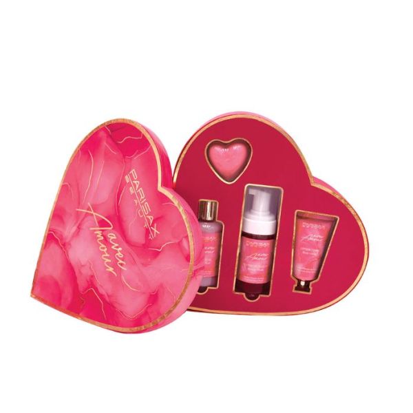 Cadeau set hart lichaamsverzorging Parisax Cadeau set hart lichaamsverzorging Parisax