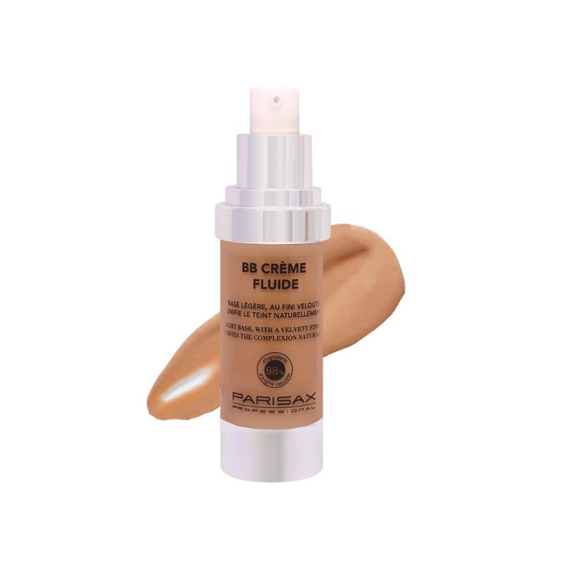 BB creme fluido bege dourado Parisax 30ml
