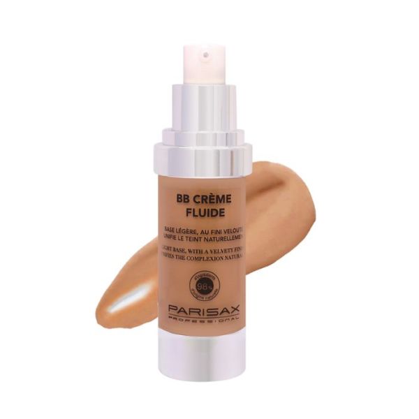 BB creme fluido bege dourado Parisax 30ml