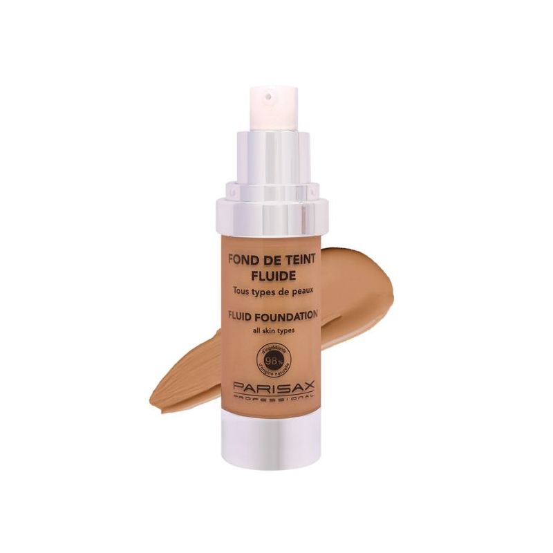 Base líquida bege dourado Parisax 30ml