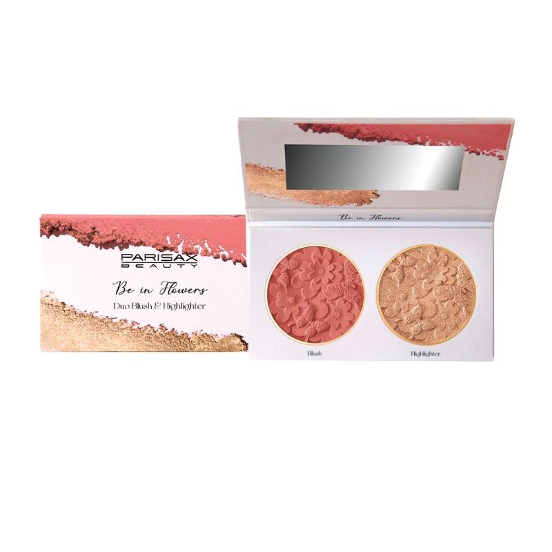 Palette duo blush en highlighter Parisax