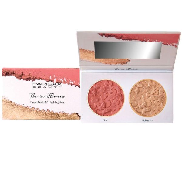 Palette duo blush en highlighter Parisax