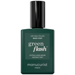 Base Coat semi-permanent LED Green Flash Manucurist 15ml