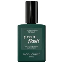 Top Coat semipermanente LED Green Flash Manucurist 15ml