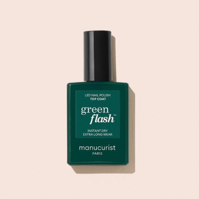 Top Coat semi-permanente LED Green Flash Manucurist 15ml