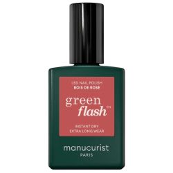 Semi-permanente LED-vernis Green Flash Bois de Rose Manucurist 15ml