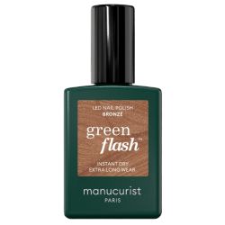 Semi-permanente LED vernis Green Flash Bronzé Manucurist 15ml